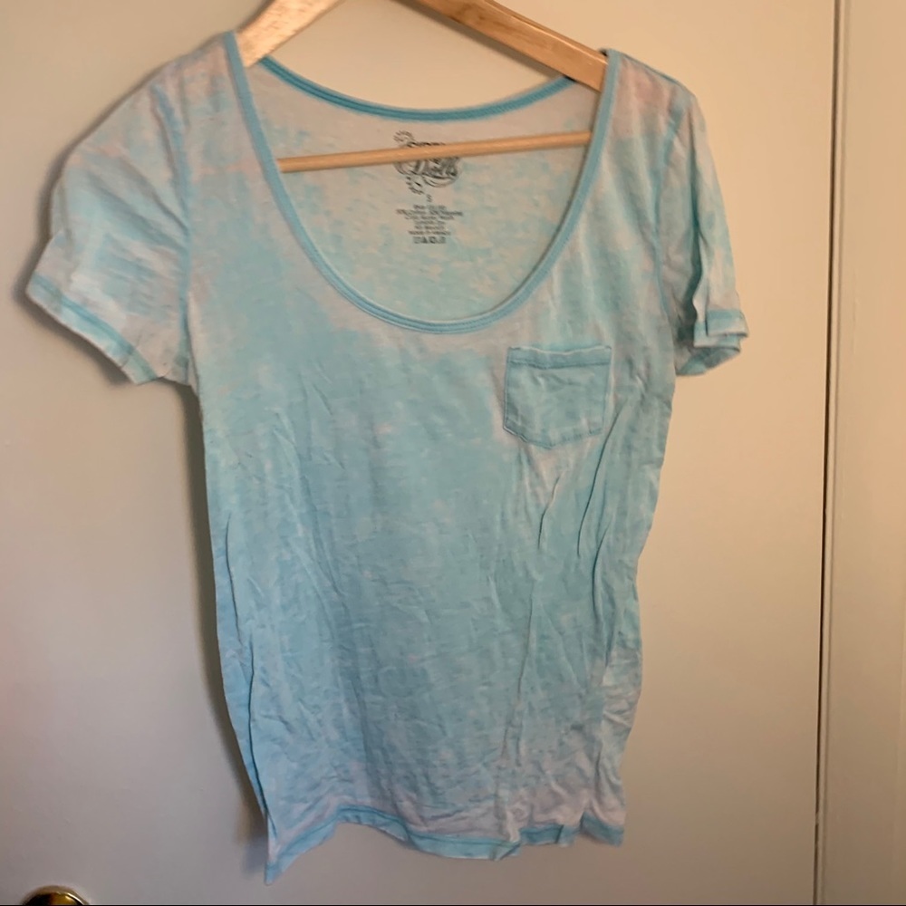 EUC Sirens & Dolls burnout tissue weight tshirt
